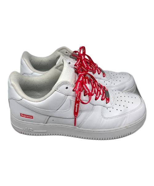 NIKE（ナイキ）NIKE (ナイキ) SUPREME (シュプリーム) AIR FORCE1 LOW ホワイト サイズ:27.5cm/US9.5/UK8.5/EUR43の古着・服飾アイテム
