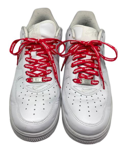 NIKE（ナイキ）NIKE (ナイキ) SUPREME (シュプリーム) AIR FORCE1 LOW ホワイト サイズ:27.5cm/US9.5/UK8.5/EUR43の古着・服飾アイテム