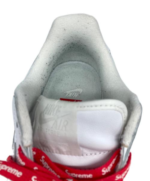 NIKE（ナイキ）NIKE (ナイキ) SUPREME (シュプリーム) AIR FORCE1 LOW ホワイト サイズ:27.5cm/US9.5/UK8.5/EUR43の古着・服飾アイテム