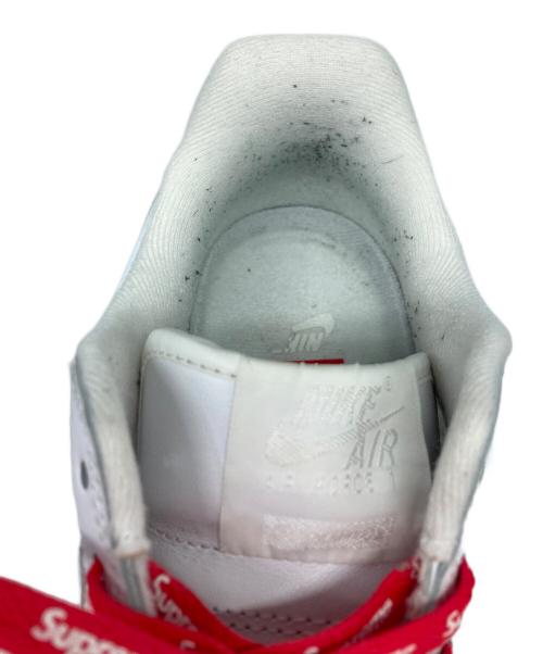 NIKE（ナイキ）NIKE (ナイキ) SUPREME (シュプリーム) AIR FORCE1 LOW ホワイト サイズ:27.5cm/US9.5/UK8.5/EUR43の古着・服飾アイテム