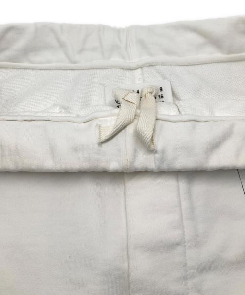 Maison Margiela（メゾンマルジェラ）Maison Margiela (メゾンマルジェラ) 1CON SWEAT PANTS/1コン スウェット パンツ ホワイト サイズ:44の古着・服飾アイテム