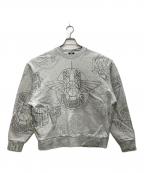 KITH×KNICKSキス×ニックス）の古着「クルーネックニット」｜グレー