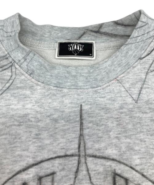 KITH（キス）KITH (キス) KNICKS (ニックス) クルーネックニット グレー サイズ:Ｍの古着・服飾アイテム