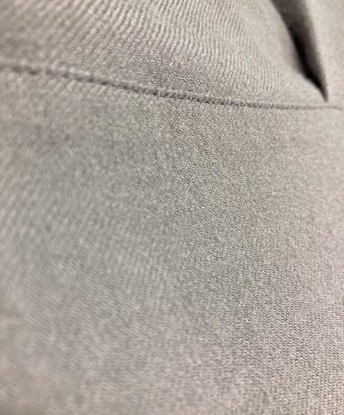 ebure（エブール）ebure (エブール) ソフトウールツイルブザムワンピース グレー サイズ:36の古着・服飾アイテム