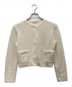 ANAYIアナイ）の古着「メランジブークレカーディガン」｜アイボリー