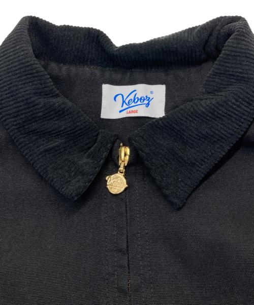 KEBOZ（ケボズ）KEBOZ (ケボズ) ハンティングジャケット ブラック サイズ:Lの古着・服飾アイテム