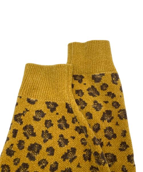 KEBOZ（ケボズ）KEBOZ (ケボズ) 総柄カーディガン ベージュ サイズ:Lの古着・服飾アイテム