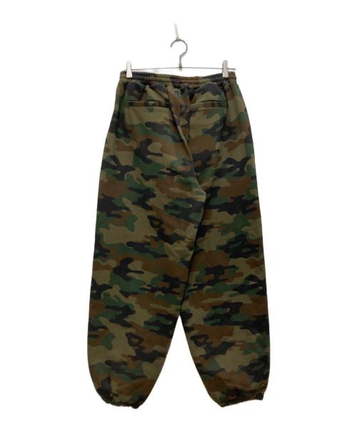 KEBOZ（ケボズ）KEBOZ (ケボズ) カモフラスウェットパンツ カーキ サイズ:Lの古着・服飾アイテム