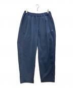KEBOZケボズ）の古着「タックパンツ」｜ブルー