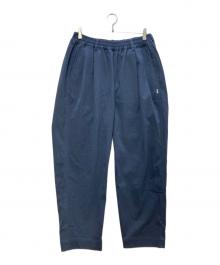 KEBOZ（ケボズ）の古着「タックパンツ」｜ブルー
