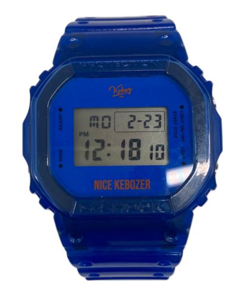 CASIO（カシオ）CASIO (カシオ) KEBOZ (ケボズ) リストウォッチ ブルーの古着・服飾アイテム