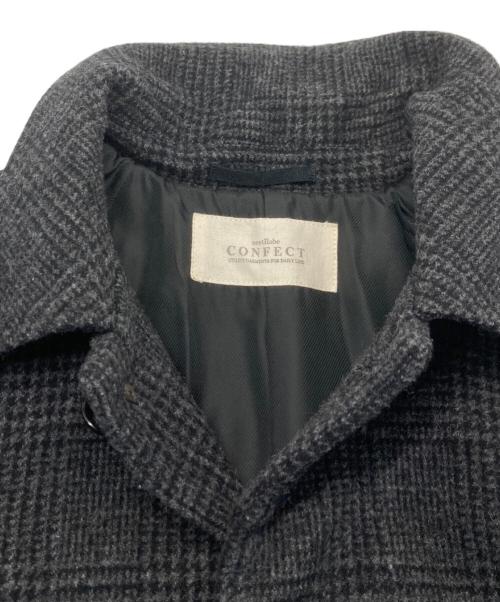 nestrobe confect（ネストローブ コンフェクト）nestrobe confect (ネストローブ コンフェクト) ステンカラーコート グレー サイズ:3の古着・服飾アイテム