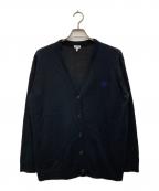 LOEWEロエベ）の古着「アナグラム刺繍ウールカーディガン」｜ブラック