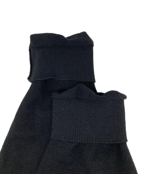 LOEWE（ロエベ）LOEWE (ロエベ) アナグラム刺繍ウールカーディガン ブラック サイズ:Ｍの古着・服飾アイテム