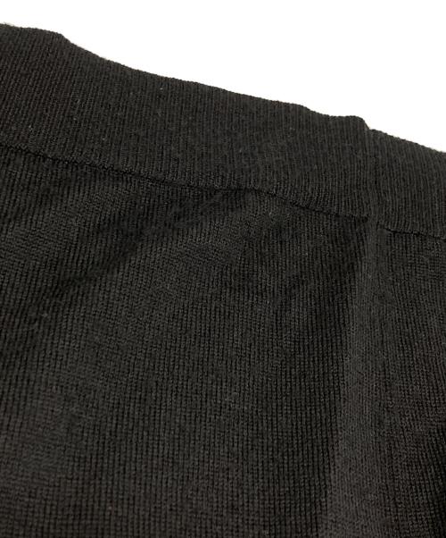 LOEWE（ロエベ）LOEWE (ロエベ) アナグラム刺繍ウールカーディガン ブラック サイズ:Ｍの古着・服飾アイテム