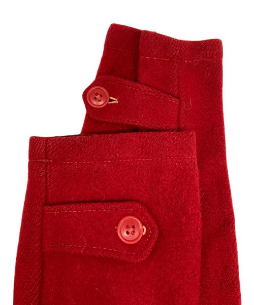 SOO WOOLEN MILLS（スー ウーレン ミルズ）SOO WOOLEN MILLS (スー ウーレン ミルズ) Pコート レッド サイズ:不明の古着・服飾アイテム