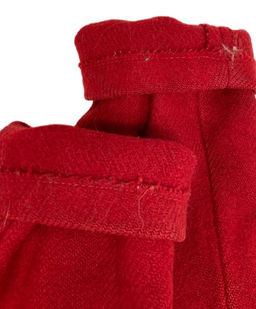 SOO WOOLEN MILLS（スー ウーレン ミルズ）SOO WOOLEN MILLS (スー ウーレン ミルズ) Pコート レッド サイズ:不明の古着・服飾アイテム