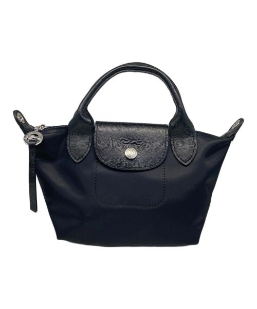 LONGCHAMP（ロンシャン）LONGCHAMP (ロンシャン) プリアージュ ネオ ハンド XS ブラックの古着・服飾アイテム