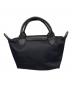 LONGCHAMP (ロンシャン) プリアージュ ネオ ハンド XS ブラック：12000円