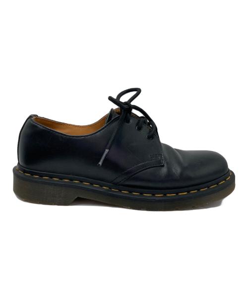 Dr.Martens（ドクターマーチン）Dr.Martens (ドクターマーチン) 3ホールレザーシューズ ブラック サイズ:UK7の古着・服飾アイテム