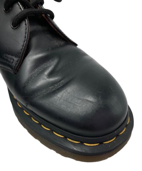 Dr.Martens（ドクターマーチン）Dr.Martens (ドクターマーチン) 3ホールレザーシューズ ブラック サイズ:UK7の古着・服飾アイテム