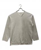 BLURHMSブラームス）の古着「Rough&Smooth Thermal Over Neck/ラフ＆スムース　サーマル　オーバー　ネック L/S」｜ホワイト