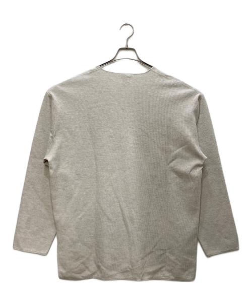 BLURHMS（ブラームス）BLURHMS (ブラームス) Rough&Smooth Thermal Over Neck/ラフ＆スムース　サーマル　オーバー　ネック L/S ホワイト サイズ:3の古着・服飾アイテム