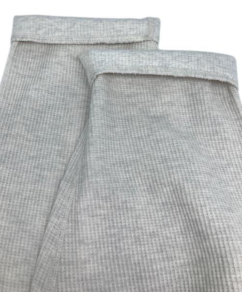 BLURHMS（ブラームス）BLURHMS (ブラームス) Rough&Smooth Thermal Over Neck/ラフ＆スムース　サーマル　オーバー　ネック L/S ホワイト サイズ:3の古着・服飾アイテム