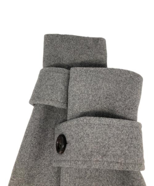 rienda（リエンダ）rienda (リエンダ) 25オーバーネックシンデレララインミニコート グレー サイズ:Ｍ 未使用品の古着・服飾アイテム