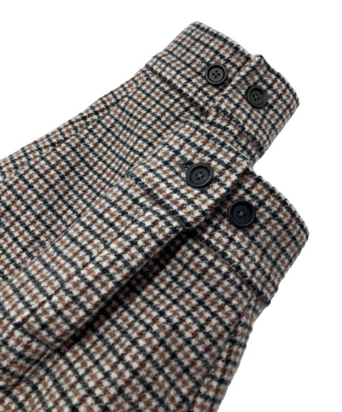 BROOKS BROTHERS（ブルックスブラザーズ）BROOKS BROTHERS (ブルックスブラザーズ) ダブルフェイス ガンクラブチェック ウォーキングコート ベージュ サイズ:Ｓの古着・服飾アイテム