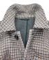 中古・古着 BROOKS BROTHERS (ブルックスブラザーズ) ダブルフェイス ガンクラブチェック ウォーキングコート ベージュ サイズ:Ｓ：22000円