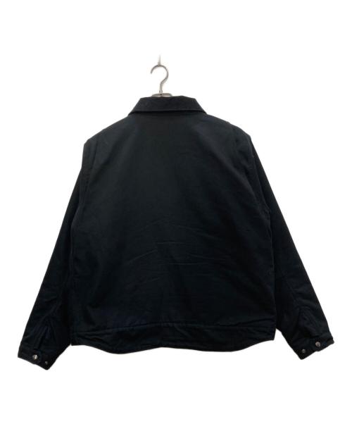 CarHartt（カーハート）CarHartt (カーハート) DUCK DETROIT JACKET BLANKET LINED/ダック・デトロイト・ジャケット・ブランケット・ラインド ブラック サイズ:XLの古着・服飾アイテム