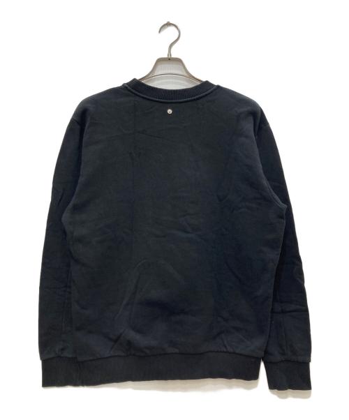 VERSUS VERSACE（ヴェルサス ヴェルサーチェ）VERSUS VERSACE (ヴェルサス ヴェルサーチェ) ロゴスウェット ブラック サイズ:Ｍの古着・服飾アイテム