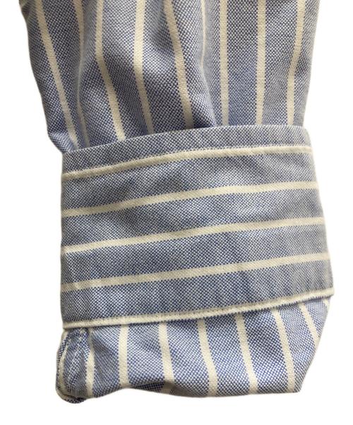 RALPH LAUREN（ラルフローレン）RALPH LAUREN (ラルフローレン) ボタンダウンストライプシャツ ブルー×ホワイト サイズ:XSの古着・服飾アイテム