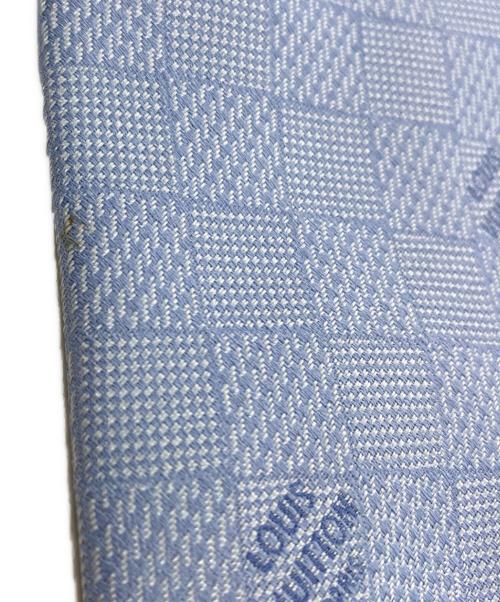 LOUIS VUITTON（ルイ ヴィトン）LOUIS VUITTON (ルイ ヴィトン) ダミエ ネクタイ ブルー サイズ:-の古着・服飾アイテム