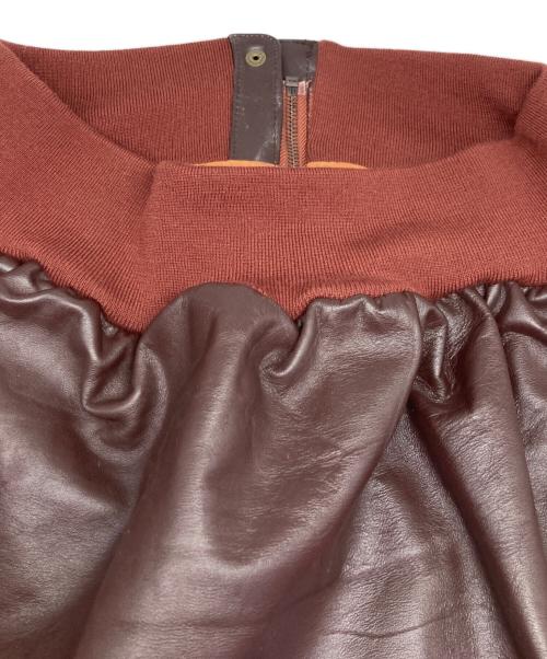 HOUSTON（ヒューストン）HOUSTON (ヒューストン) A-2フライトジャケット ブラウン サイズ:40Ｒの古着・服飾アイテム