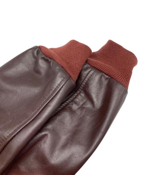 HOUSTON（ヒューストン）HOUSTON (ヒューストン) A-2フライトジャケット ブラウン サイズ:40Ｒの古着・服飾アイテム