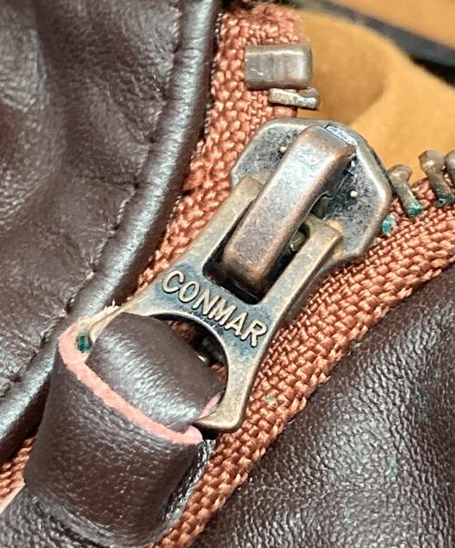 HOUSTON（ヒューストン）HOUSTON (ヒューストン) A-2フライトジャケット ブラウン サイズ:40Ｒの古着・服飾アイテム