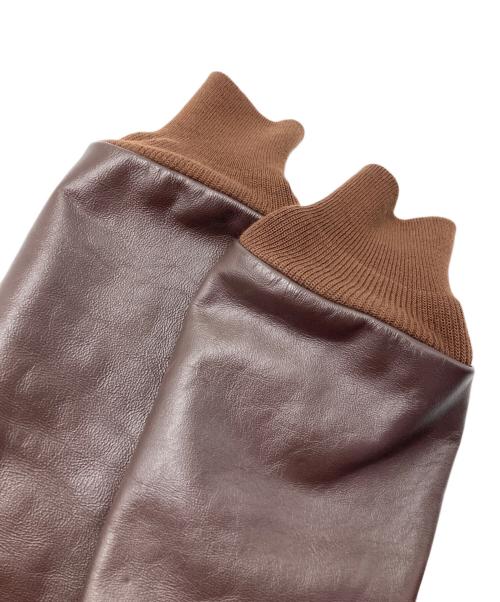 COCKPIT（コックピット）COCKPIT (コックピット) Hordehide A-2 Jacket/ホースハイド　A-2　ジャケット ブラウン サイズ:38の古着・服飾アイテム