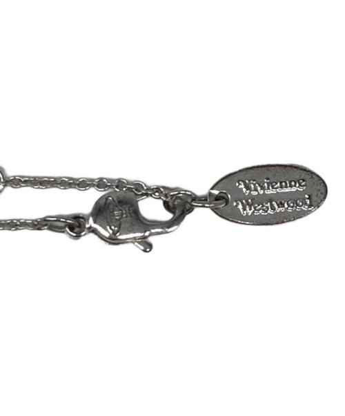 Vivienne Westwood（ヴィヴィアンウエストウッド）Vivienne Westwood (ヴィヴィアンウエストウッド) オーブモチーフネックレス ブラックの古着・服飾アイテム