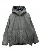 DAIWA PIER39ダイワ ピア39）の古着「TECH REVERSIBLE PULLOVER PUFF JACKET/テック リバーシブル プルオーバー パフ ジャケット」｜グレー