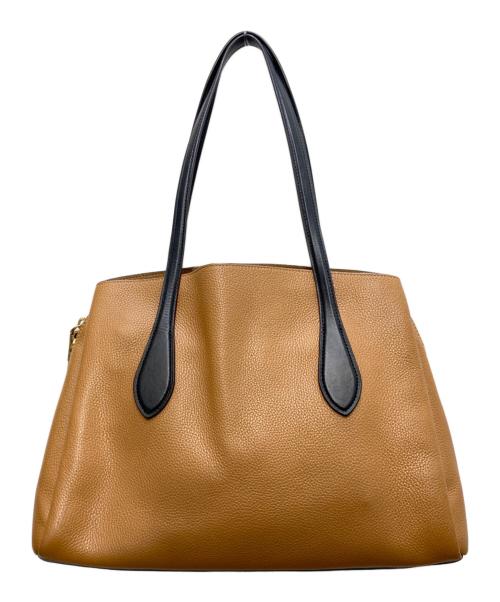 COACH（コーチ）COACH (コーチ) キャンバス ローラ キャリーオール ベージュの古着・服飾アイテム