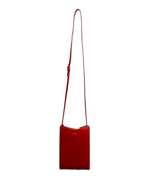 A.P.C.（アーペーセー）A.P.C. (アーペーセー) NECK POUCH JAMIE/ネック ポーチ ジェイミー レッドの古着・服飾アイテム