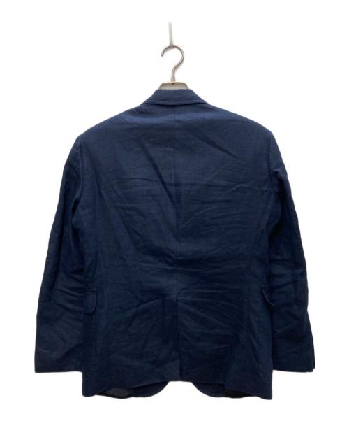 POLO RALPH LAUREN（ポロ・ラルフローレン）POLO RALPH LAUREN (ポロ・ラルフローレン) リネンジャケット ネイビー サイズ:36Sの古着・服飾アイテム