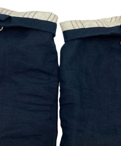 POLO RALPH LAUREN（ポロ・ラルフローレン）POLO RALPH LAUREN (ポロ・ラルフローレン) リネンジャケット ネイビー サイズ:36Sの古着・服飾アイテム