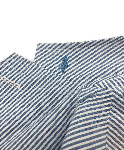 POLO RALPH LAUREN（ポロ・ラルフローレン）POLO RALPH LAUREN (ポロ・ラルフローレン) ストライプジャケット ブルー×ホワイト サイズ:XSの古着・服飾アイテム