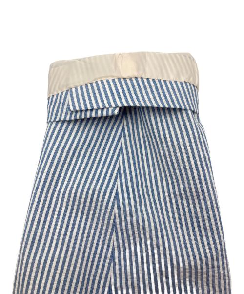 POLO RALPH LAUREN（ポロ・ラルフローレン）POLO RALPH LAUREN (ポロ・ラルフローレン) ストライプジャケット ブルー×ホワイト サイズ:XSの古着・服飾アイテム