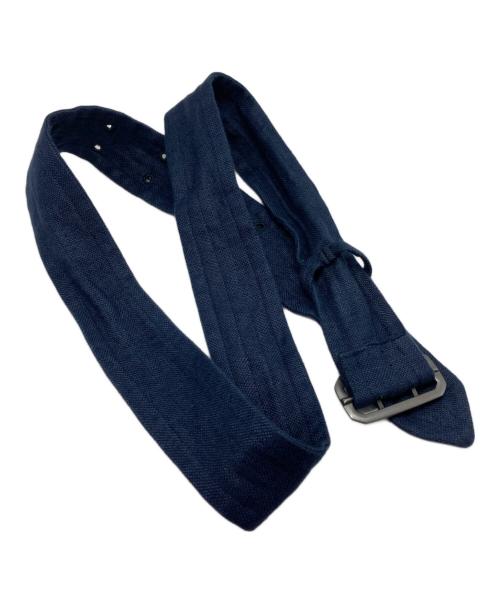 POLO RALPH LAUREN（ポロ・ラルフローレン）POLO RALPH LAUREN (ポロ・ラルフローレン) ベルテッド リネンサファリジャケット ネイビー サイズ:Ｓの古着・服飾アイテム