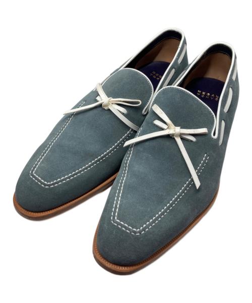 REGAL TOKYO（リーガルトーキョー）REGAL TOKYO (リーガルトーキョー) レザーシューズ グレー×ホワイト サイズ:26cm/US 9/UK7.5の古着・服飾アイテム