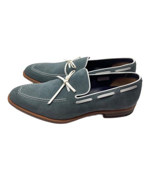 REGAL TOKYO（リーガルトーキョー）REGAL TOKYO (リーガルトーキョー) レザーシューズ グレー×ホワイト サイズ:26cm/US 9/UK7.5の古着・服飾アイテム